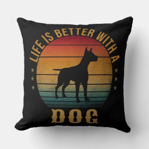 HET LEVEN IS BETER MET EEN HOND KUSSEN