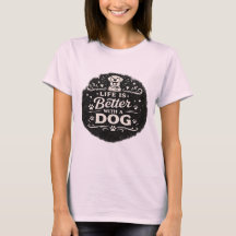 Het Leven Is Beter Met Een Hond – Mooie Vintage On