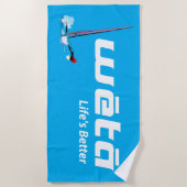 Het leven is beter met een natte handdoek (Voorkant)