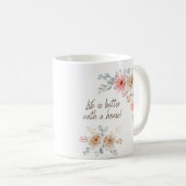 Het leven is beter met een paardkoffie Mok (Voorkant rechts)