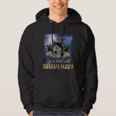 Het leven is beter met een Siberische man. Hoodie (Voorkant)