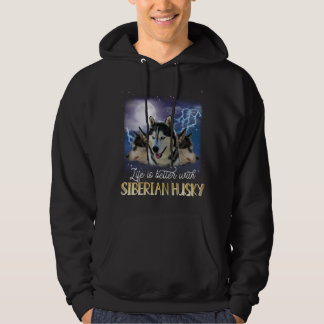 Het leven is beter met een Siberische man. Hoodie