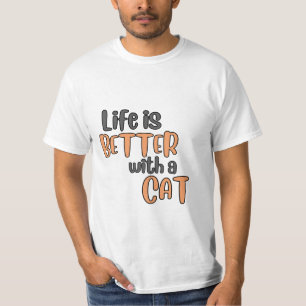 Het leven is beter met een T-shirt