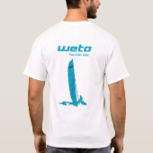 Het leven is beter met een Weta - Aangepast zeemij T-shirt (Achterkant)