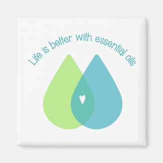 Het leven is Beter met Essentiële Oliesmagneet Magneet