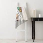 Het leven is beter met FRIENDS™ Chibi Art Sherpa Deken (In situ)