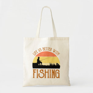 Het leven is beter met Gevist Tote Bag