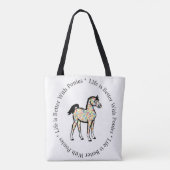 Het leven is beter met het Tas van Ponies (Achterkant)