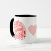 Het leven is beter met katten mok met kleur (Voorkant links)