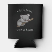 Het leven is beter met Koala Blikjeskoeler (Voorkant)