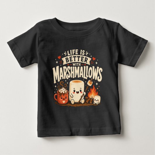 Het leven is beter met marshmallows (Voorkant)