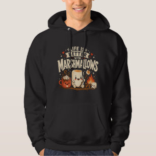 Het leven is beter met marshmallows hoodie