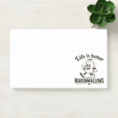 Het leven is beter met marshmallows post-it® notes (Kantoor)