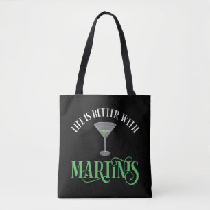 Het Leven Is Beter Met Martinis Draagtas