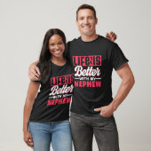 Het leven is beter met mijn neefje Appreciation Mo T-shirt (Unisex)
