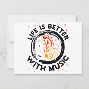 Het leven is beter met Muzieknoten Musician Music