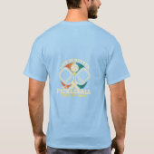Het leven is beter met Pickleball Retro grafische  T-shirt (Achterkant)