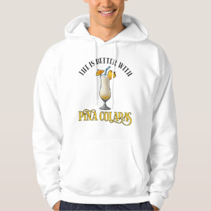 Het Leven Is Beter Met Pina Coladas Hoodie