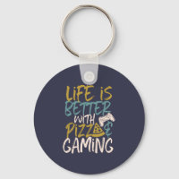 Het leven is beter met Pizza en Gaming Video Game