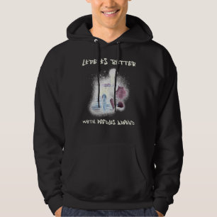 Het leven is beter met poedels rond poedelliefhebb hoodie
