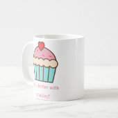 Het leven is beter met Sprinkles Koffiemok (Voorkant links)