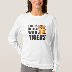 Het leven is beter met trekkers - zoete dieren t-shirt