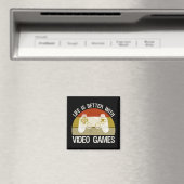 Het leven is beter met videogames magneet (Insitu (Vaatwasser))