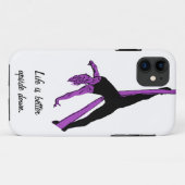 Het leven is beter ondersteboven - luchthammock Case-Mate iPhone case (Achterkant (horizontaal))