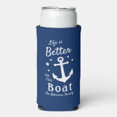 Het leven is beter op de naam van de bootfamilie (Seltzer Voorkant)