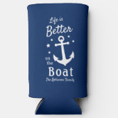 Het leven is beter op de naam van de bootfamilie (Voorkant)