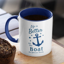 Het leven is beter op de naam van de bootfamilie