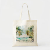 Het leven is beter op de zomervakantie. tote bag (Voorkant)