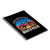 Het leven is beter op een fiets notitieboek (Rechterzijde)