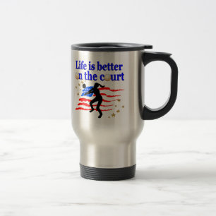 HET LEVEN IS BETER OP HET HOF USA VOLLEYBAL ONTWER REISBEKER