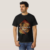 Het leven is beter op het strand Sunset T-shirt (Voorkant volledig)