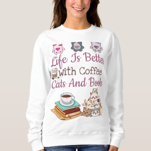 Het leven is beter trui (Voorkant)