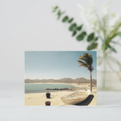 Het leven is een avontuur postkaart (Staand voorkant)