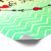 Het leven is een balans levensregels Inspire Motiv Poster (Hoek)