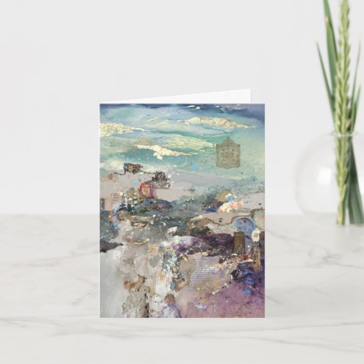 Het leven is een Big Canvas kaart (Voorkant)