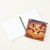 Het leven is een Blessing Butterfly Beach Notitieboek (Binnen)