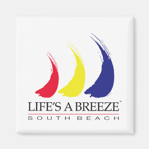 Het leven is een Breeze™_Paint-The-Wind_South Be Magneet