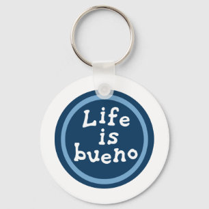 Het leven is een bueno sleutelhanger