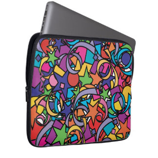 Het leven is een feest laptop sleeve