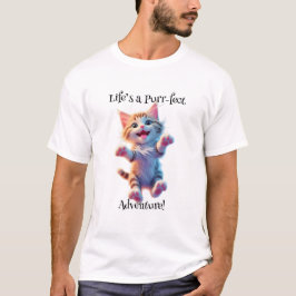 Het leven is een Gesponnen-perfect Adventure Flyin T-shirt