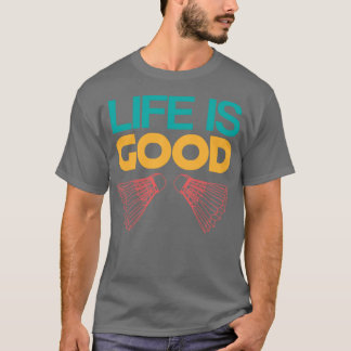 Het leven is een goed speelpenspel t-shirt