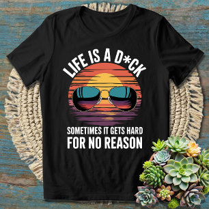 Het leven is een - Grappige Humor over de worsteli T-shirt