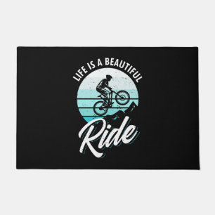 Het leven is een mooie ride deurmat