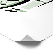 Het leven is een Onderzetter. Geniet van de Ride! Poster (Hoek)