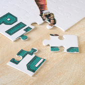 Het leven is een pitch legpuzzel (Zijkant)