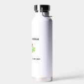 Het leven is een raadsel, heb je het al ontdekt? waterfles (Links)